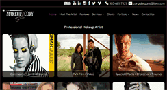 Desktop Screenshot of make-up-by-cory-denver.com